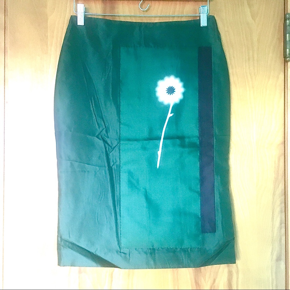 Prada silk skirt